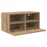 Szafki RTV 2 pcs Dąb rzemieślniczy 60 x 30 x 30 cm