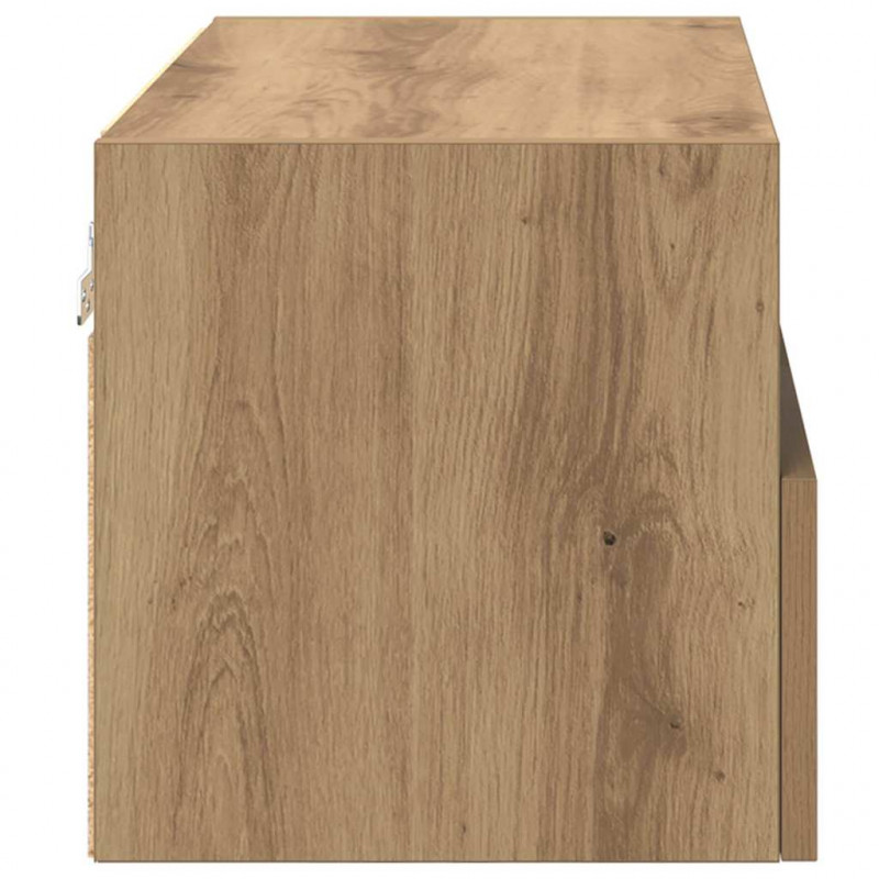 Szafki RTV 2 pcs Dąb rzemieślniczy 60 x 30 x 30 cm