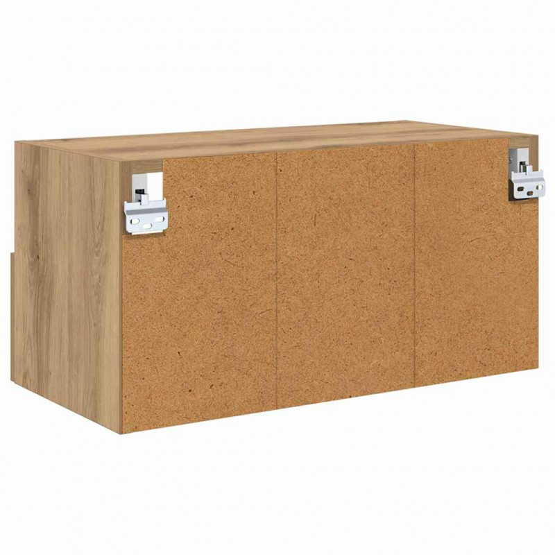 Szafki RTV 2 pcs Dąb rzemieślniczy 60 x 30 x 30 cm
