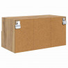 Szafki RTV 2 pcs Dąb rzemieślniczy 60 x 30 x 30 cm
