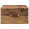 Ścienny stolik nocny Stare drewno 35 x 35 x 20 cm
