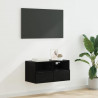 Szafka pod telewizor Czarny Dąb 60 x 30 x 30 cm