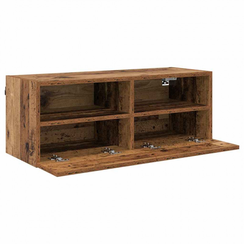Szafka pod telewizor Stare drewno 80 x 30 x 30 cm