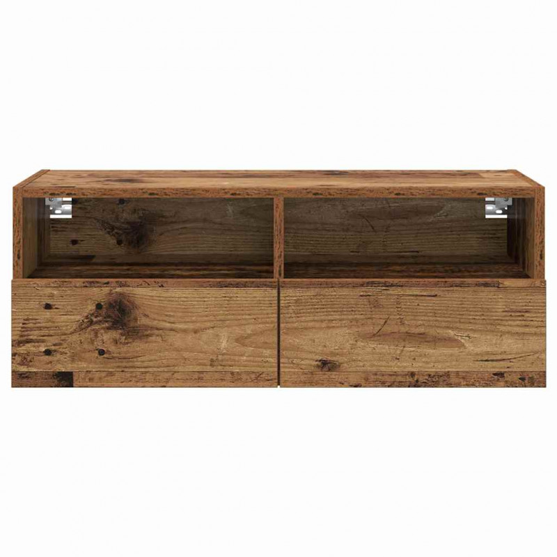 Szafka pod telewizor Stare drewno 80 x 30 x 30 cm