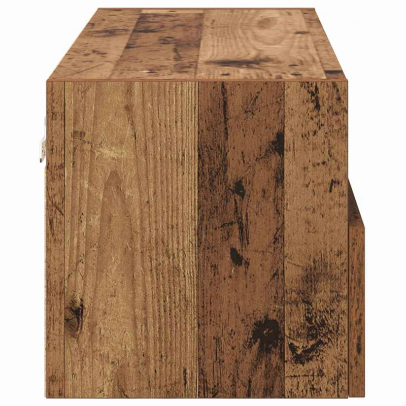 Szafka pod telewizor Stare drewno 80 x 30 x 30 cm