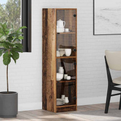 Highboard Stare drewno 35 x 37 x 142 cm Materiał drewnopochodny