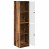 Highboard Stare drewno 35 x 37 x 142 cm Materiał drewnopochodny
