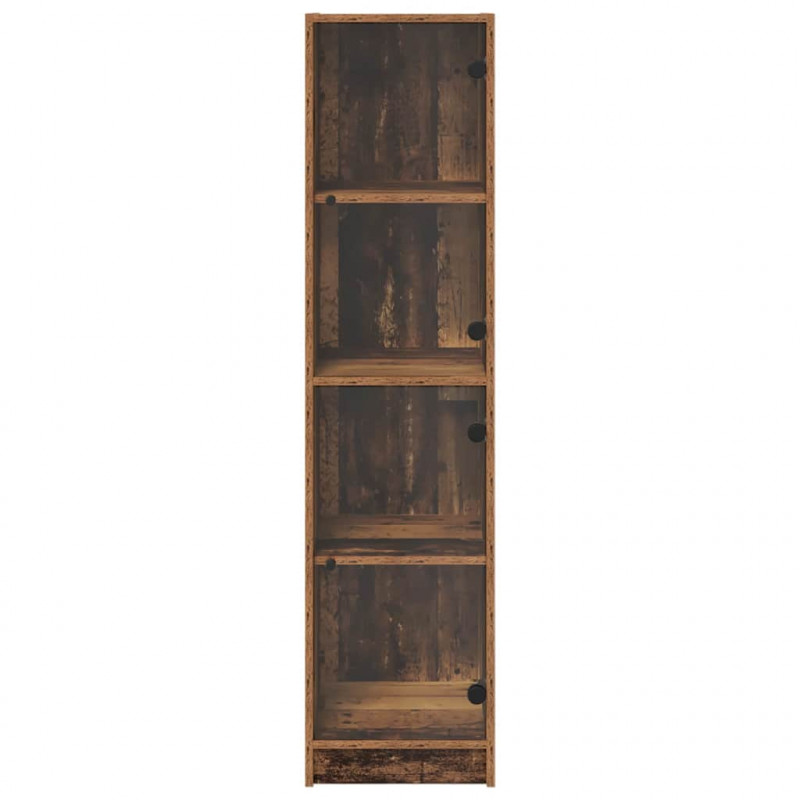 Highboard Stare drewno 35 x 37 x 142 cm Materiał drewnopochodny