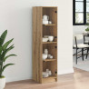 Highboard Dąb rzemieślniczy 35 x 37 x 142 cm
