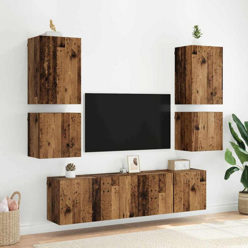 Szafka pod telewizor Stare drewno 40,5x30x40cm