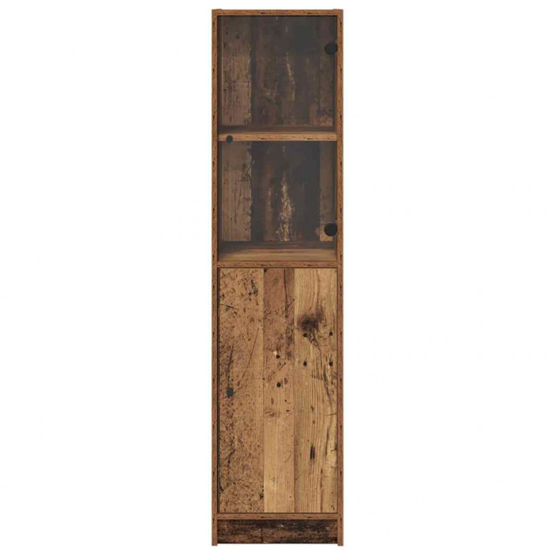 Highboard Stare drewno 35 x 37 x 142 cm Materiał drewnopochodny