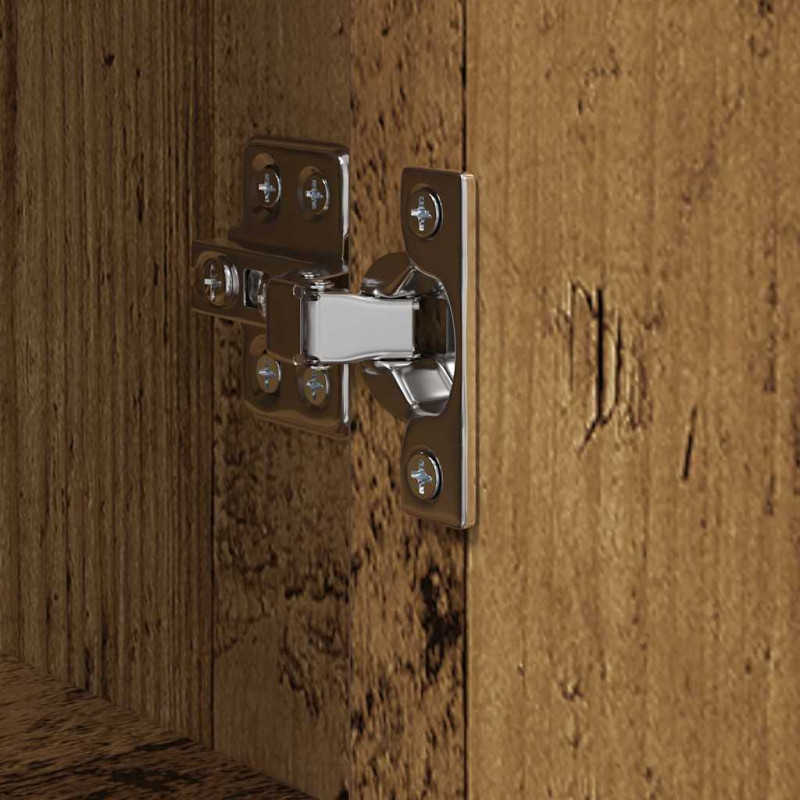 Highboard Stare drewno 35 x 37 x 142 cm Materiał drewnopochodny