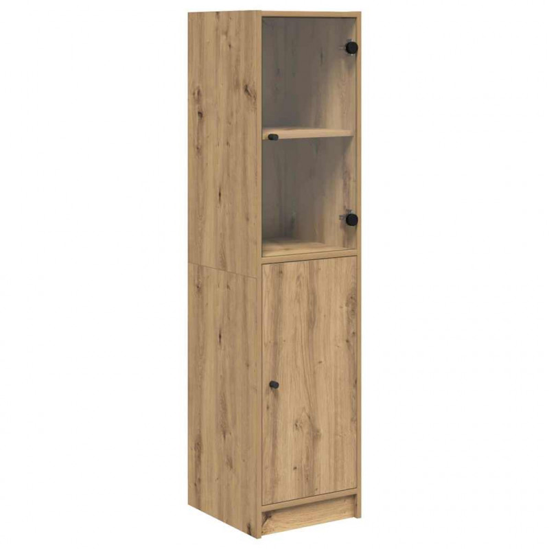 Highboard Dąb rzemieślniczy 35 x 37 x 142 cm