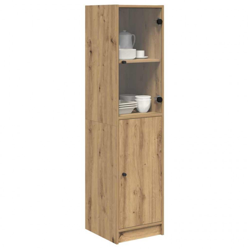 Highboard Dąb rzemieślniczy 35 x 37 x 142 cm