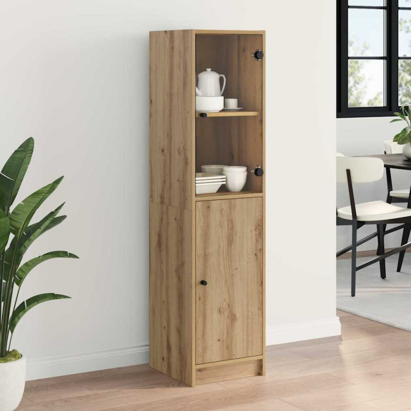 Highboard Dąb rzemieślniczy 35 x 37 x 142 cm