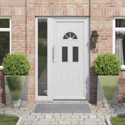 Donica 2 pcs Srebrny 50 x 50 x 75 cm Stal Galwanizowana