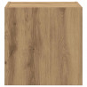 Szafki RTV 2 pcs Dąb rzemieślniczy 40,5x30x40cm