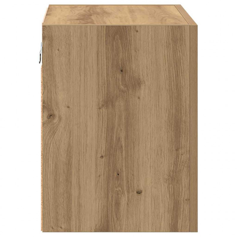 Szafki RTV 2 pcs Dąb rzemieślniczy 40,5x30x40cm