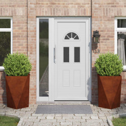 Donica 2 pcs Rdzawy 50 x 50 x 75 cm