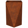 Donica 2 pcs Rdzawy 50 x 50 x 75 cm