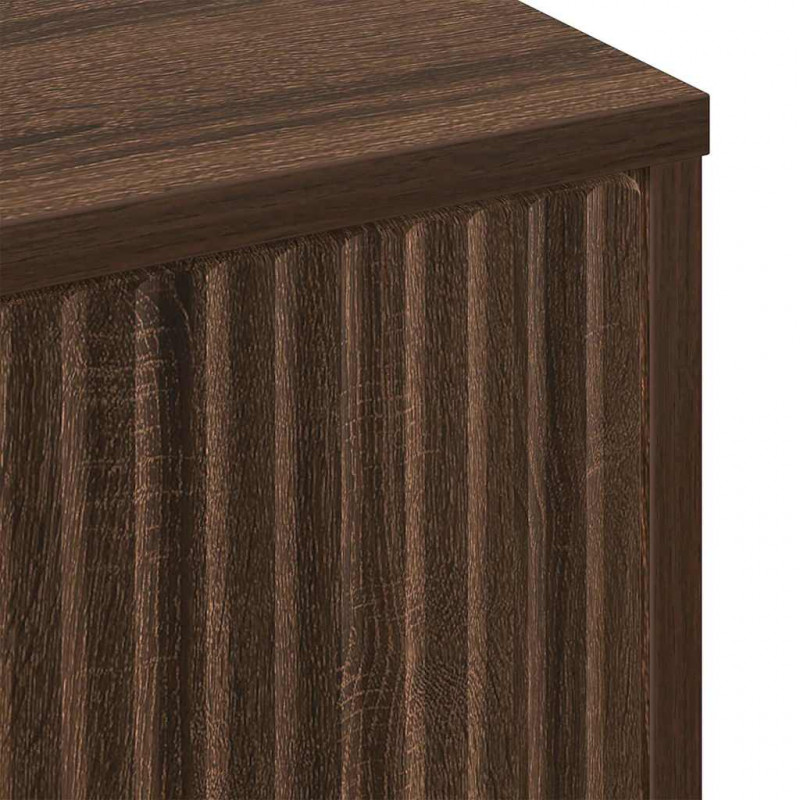 Stolik kawowy z szufladą Brązowy dąb 90 x 49 x 46 cm