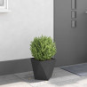 Donica Czarny 30 x 30 x 30 cm Stal
