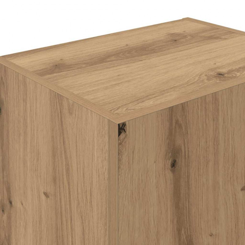 Szafka pod telewizor Dąb rzemieślniczy 40,5 x 30 x 102 cm