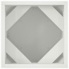 Donica 2 pcs Biały 30 x 30 x 30 cm Stal