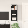 Szafka pod telewizor Czarny Dąb 40,5 x 30 x 102 cm