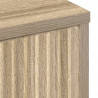 Bufet Dąb Sonoma 89,5 x 33 x 82 cm Materiał drewnopochodny