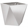 Donica Srebrny 30 x 30 x 30 cm Stal nierdzewna