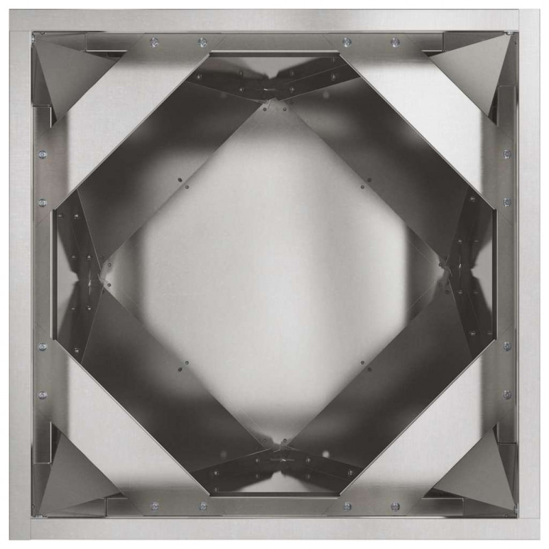 Donica Srebrny 30 x 30 x 30 cm Stal nierdzewna