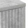 Bufet Betonowy szary 89,5 x 33 x 82 cm Materiał drewnopochodny