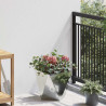 Donica 2 pcs Srebrny 30 x 30 x 30 cm Stal Galwanizowana