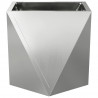 Donica 2 pcs Srebrny 30 x 30 x 30 cm Stal Galwanizowana