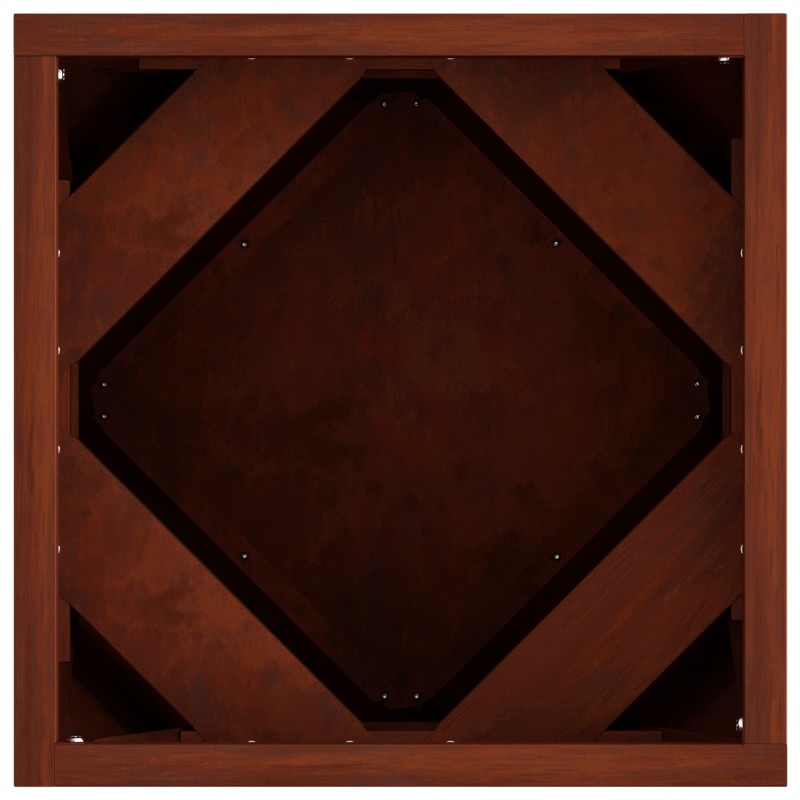 Donica 2 pcs Rdzawy 30 x 30 x 30 cm