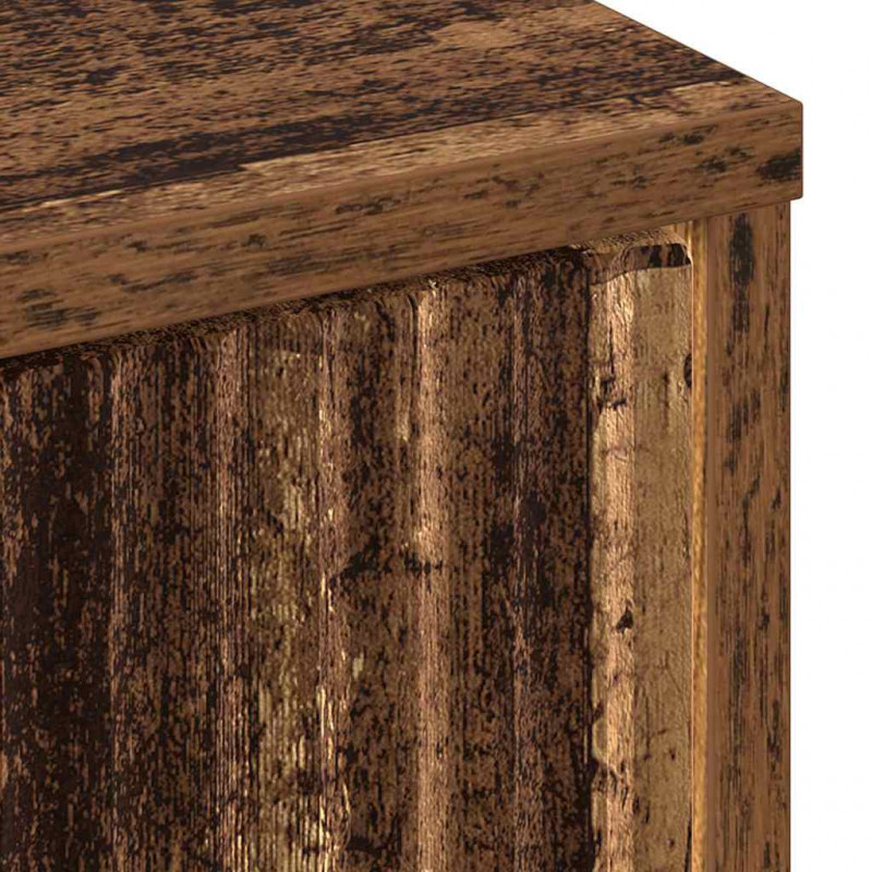 Bufet Stare drewno 89,5 x 33 x 82 cm Materiał drewnopochodny