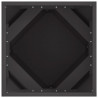 Donica Czarny 40 x 40 x 40 cm Stal