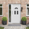 Donica 2 pcs Czarny 40 x 40 x 40 cm Stal