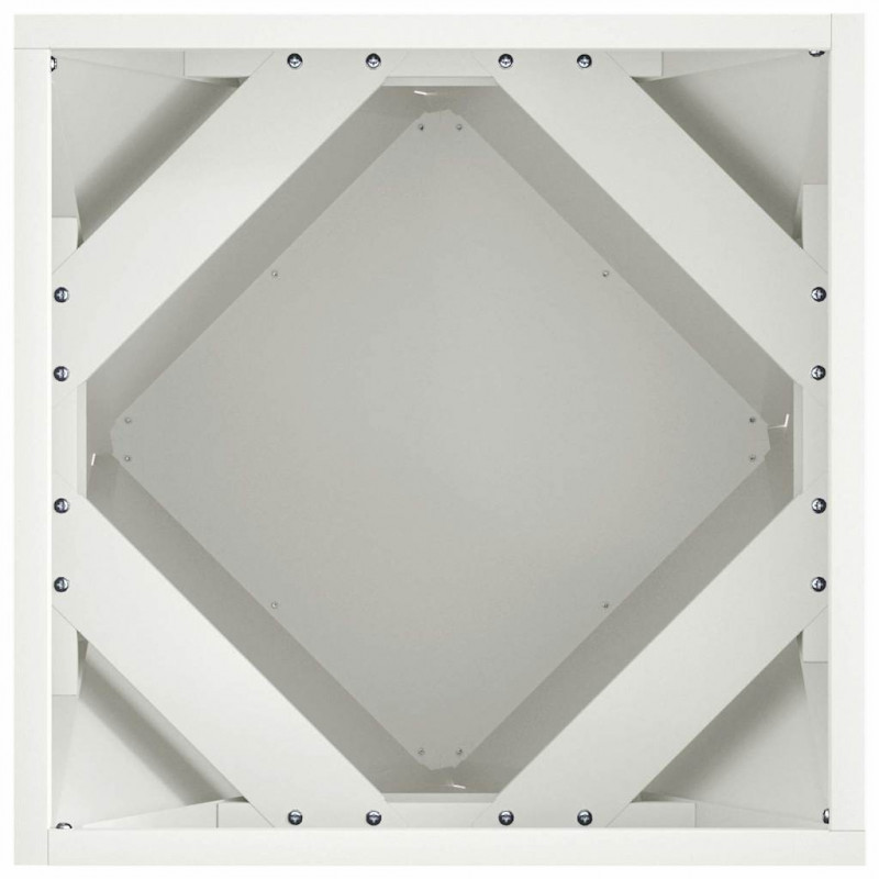 Donica Biały 40 x 40 x 40 cm Stal