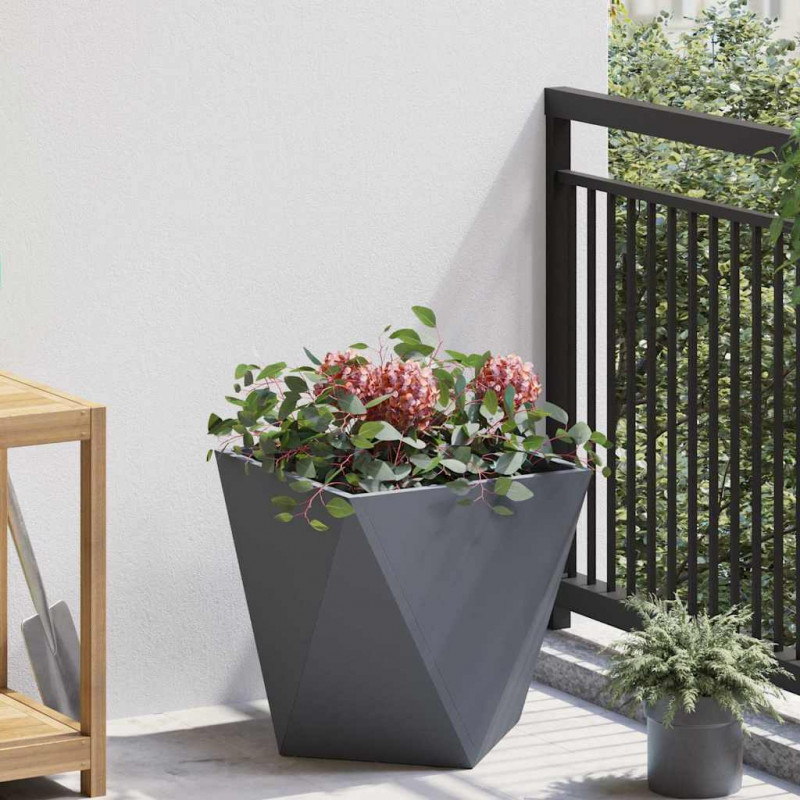 Donica Antracyt 40 x 40 x 40 cm Stal