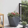 Donica Antracyt 40 x 40 x 40 cm Stal
