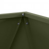 Donica 2 pcs Zielony oliwkowy 40 x 40 x 40 cm Stal