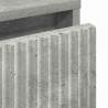 Stolik nocny z szufladą Betonowy szary 63.5 x 36 x 61 cm