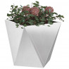 Donica 2 pcs Srebrny 40 x 40 x 40 cm Stal nierdzewna