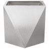 Donica 2 pcs Srebrny 40 x 40 x 40 cm Stal nierdzewna