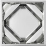 Donica Srebrny 40 x 40 x 40 cm Stal Galwanizowana
