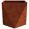 Donica 2 pcs Rdzawy 40 x 40 x 40 cm