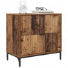 Stolik nocny z szufladą Stare drewno 63.5 x 36 x 61 cm