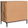 Stolik nocny z szufladą Stare drewno 63.5 x 36 x 61 cm